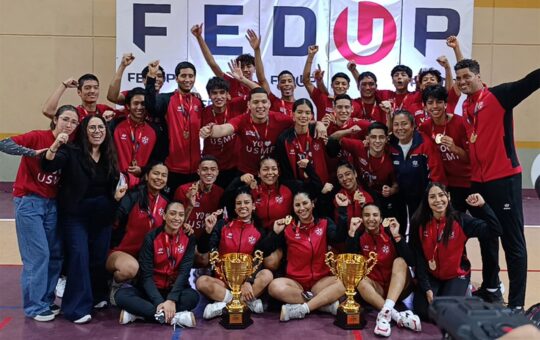 EL EQUIPO DE SANTA ANITA CAMPEONA EN VÓLEY MASCULINO Y FEMENINO DE LA DIVISIÓN 1- FEDUP – RCR Peru