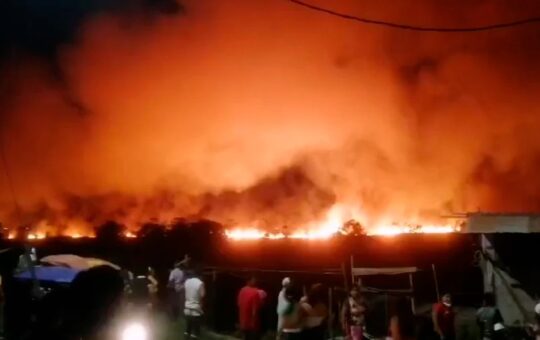 INCENDIO FORESTAL EN EL BOSQUE DE MANANTAY ARRASA CON HECTAREAS DE CULTIVOS – RCR Peru