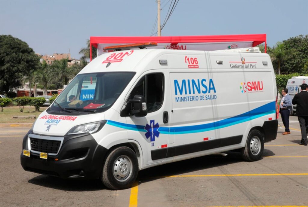 MINSA REFUERZA FLOTAS DE AMBULANCIAS DEL SAMU PARA LIMA METROPOLITANA – RCR Peru