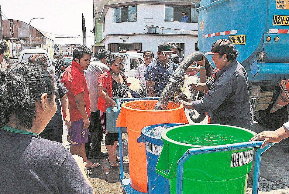 REVELAN QUE EL 52% DE LOS HOGARES URBANOS NO TIENE AGUA LAS 24 HORAS Y QUE EL 40% CONSUME AGUA SIN LA CLORACIÓN ADECUADA – RCR Peru
