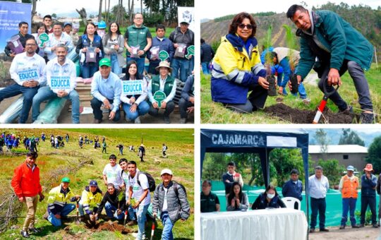 PROYECTO HUELLA VERDE DE NEWMONT FONCREAGRO SUMA ESFUERZOS EN CAJAMARCA – RCR Peru