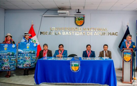 LA UNIVERSIDAD NACIONAL MICAELA BASTIDAS DE APURÍMAC (UNAMBA) CELEBRA SU 25 ANIVERSARIO DE FUNDACIÓN – RCR Peru