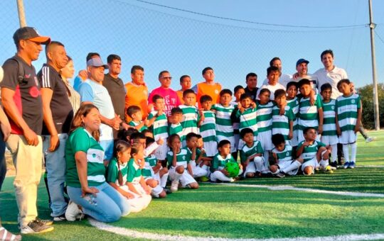 “BUENAVENTURA REALIZA LABOR ESTUPENDA AL INAUGURAR ACADEMIA DEPORTIVA EN TAMBOGRANDE” – RCR Peru