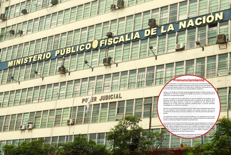 PODER EJECUTIVO SEÑALA QUE MINISTERIO PÚBLICO NO DEBE JUDICIALIZAR LA POLÍTICA – RCR Peru