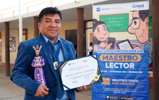 MONSEFÚ CELEBRA EL RECONOCIMIENTO DEL MAESTRO LECTOR – RCR Peru