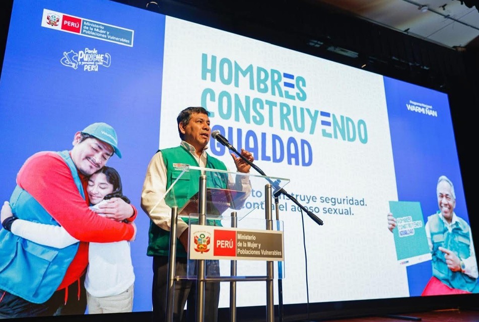CAMPAÑA,HOMBRES CONSTRUYENDO IGUALDAD, BUSCA VISIBILIZAR, VALORAR Y FORTALECER EL COMPROMISO DE LOS HOMBRES EN LA LUCHA CONTRA LA VIOLENCIA HACIA LAS MUJERES – RCR Peru