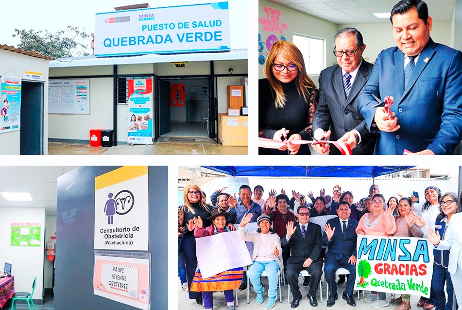 MINSA AMPLÍA HORARIO Y SERVICIOS EN EL PUESTO DE SALUD QUEBRADA VERDE TRAS INAUGURACIÓN DE NUEVOS CONSULTORIOS – RCR Peru