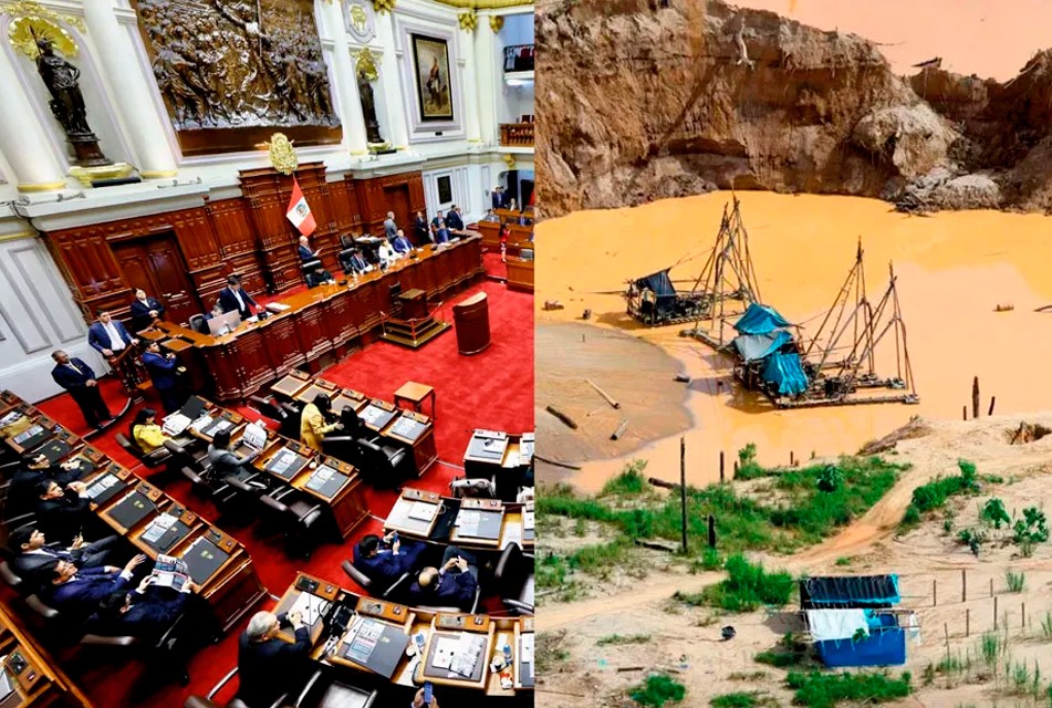POLÍTICOS DEL CONGRESO ESTÁN COLUDIDOS CON LA MINERÍA ILEGAL – RCR Peru