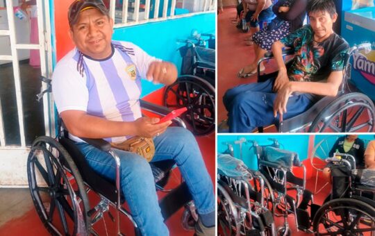 BUENAVENTURA ENTREGA SILLAS DE RUEDAS A PERSONAS CON DISCAPACIDAD EN EL CARMEN, TAMBOGRANDE – RCR Peru