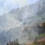 Autoridades de Cospán controlan rápidamente un incendio que afectó árboles frutales