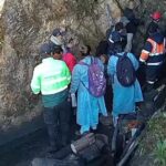 Rescatan con vida a minero atrapado en Chalamarca, Cajamarca