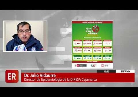 INCREMENTO DE CASOS DE DENGUE EN CAJAMARCA POR INTENSAS LLUVIAS EN LA REGIÓN