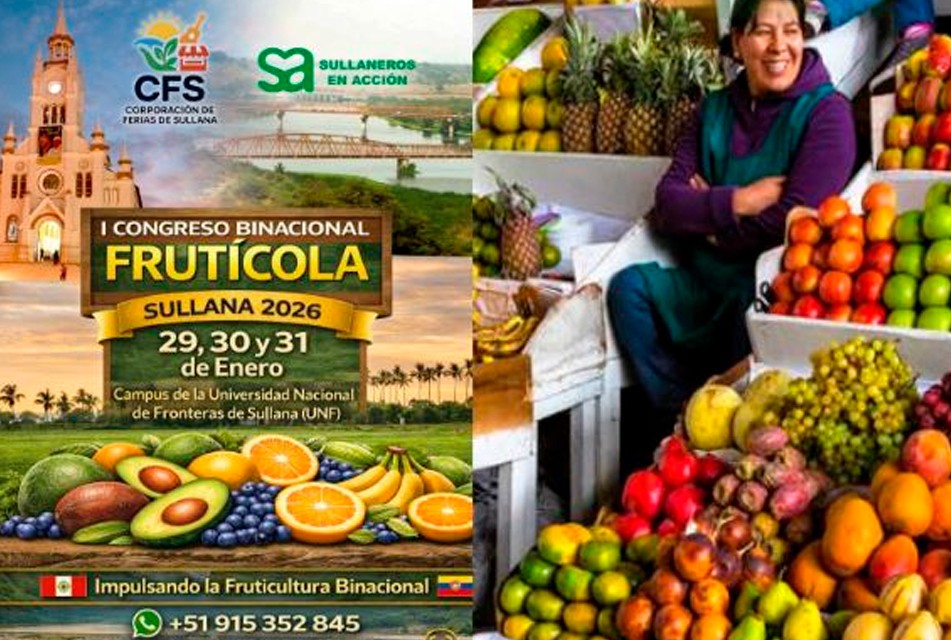 SULLANA SERÁ SEDE DE CONGRESO BINACIONAL PARA LA INTEGRACIÓN FRUTÍCOLA ENTRE PERÚ Y ECUADOR – RCR Peru