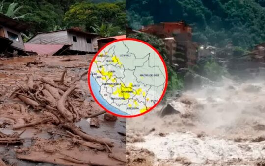 ¡ATENCIÓN! MÁS DE 40 PROVINCIAS DEL PERÚ EN RIESGO EXTREMO DE ACTIVACIÓN DE QUEBRADAS POR LLUVIAS INTENSAS – RCR Peru