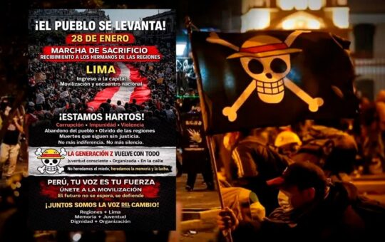 CONVOCAN A MARCHA NACIONAL PARA EL 28 DE ENERO POR PRESUNTA CORRUPCIÓN DEL PRESIDENTE JOSÉ JERÍ – RCR Peru