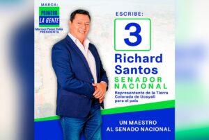 RICHARD SANTOS SE INTEGRA A LA LISTA ELECTORAL DE PRIMERO LA GENTE POR LA DEFENSA DE DERECHOS LABORALES – RCR Peru