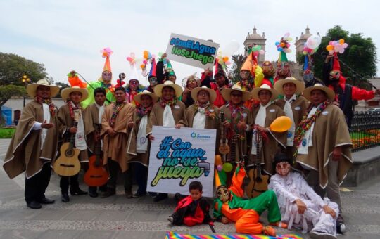 SUNAS LANZA CAMPAÑA “CON EL AGUA NO SE JUEGA” EN MARCO DEL CARNAVAL DE CAJAMARCA – RCR Peru