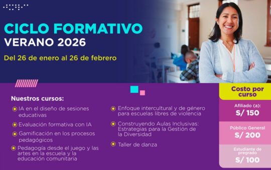 DERRAMA MAGISTERIAL CLAUSURA CON ÉXITO CURSOS DE VERANO DIRIGIDOS A MAESTROS – RCR Peru