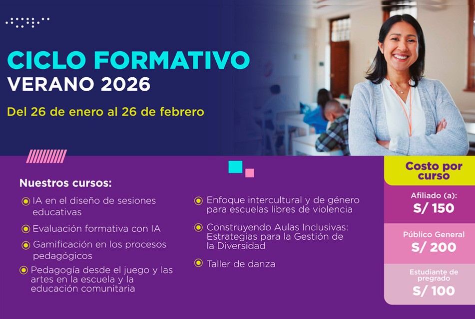 DERRAMA MAGISTERIAL CLAUSURA CON ÉXITO CURSOS DE VERANO DIRIGIDOS A MAESTROS – RCR Peru