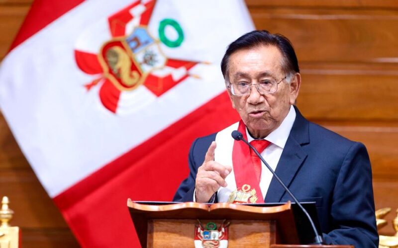 PRESIDENTE JOSÉ MARÍA BALCAZAR ES UNA FIGURA DECORATIVA DEL CONGRESO – RCR Peru
