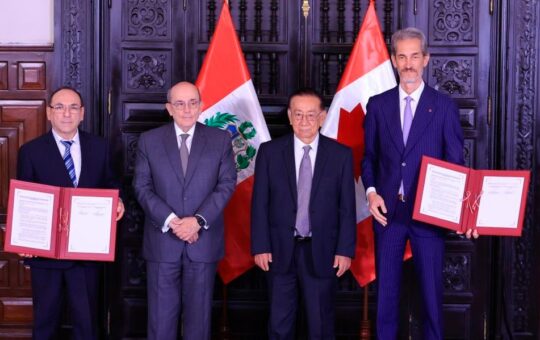 PERÚ Y CANADÁ SUSCRIBEN MEMORANDO DE ENTENDIMIENTO SOBRE MINERALES CRÍTICOS Y SOSTENIBILIDAD MINERA – RCR Peru