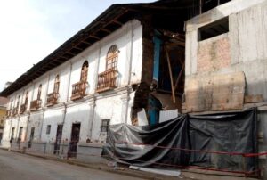 MINISTERIO DE CULTURA INVESTIGA COLAPSO PARCIAL DE HISTÓRICA CASONA VILLANUEVA – RCR Peru