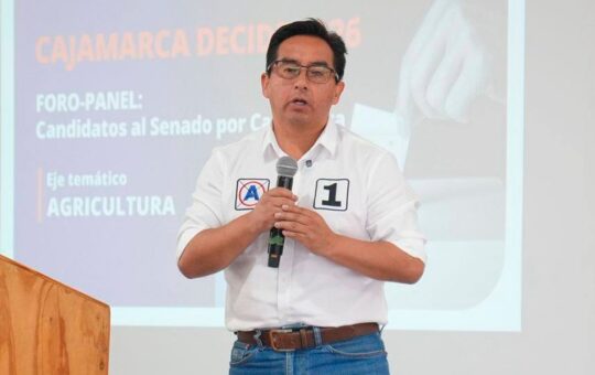 CANDIDATO AL SENADO POR APP JUAN CARLOS DÍAZ AFIRMA QUE CAJAMARCA EXIGE MÁS INVERSIÓN, SEGURIDAD Y BUEN USO DEL CANON – RCR Peru