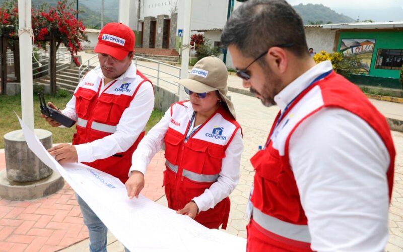 CON DRONES Y TRABAJO TÉCNICO, COFOPRI EVALÚA SUMAR NUEVOS PUEBLOS DE NANCHOC A LA FORMALIZACIÓN – RCR Peru