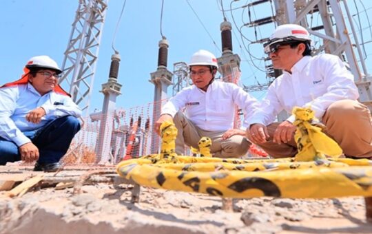 MINISTRO WALDIR AYASTA SUPERVISA AVANCE DE LA MODERNIZACIÓN DE LA SUBESTACIÓN DE TRANSMISIÓN CHICLAYO NORTE – RCR Peru