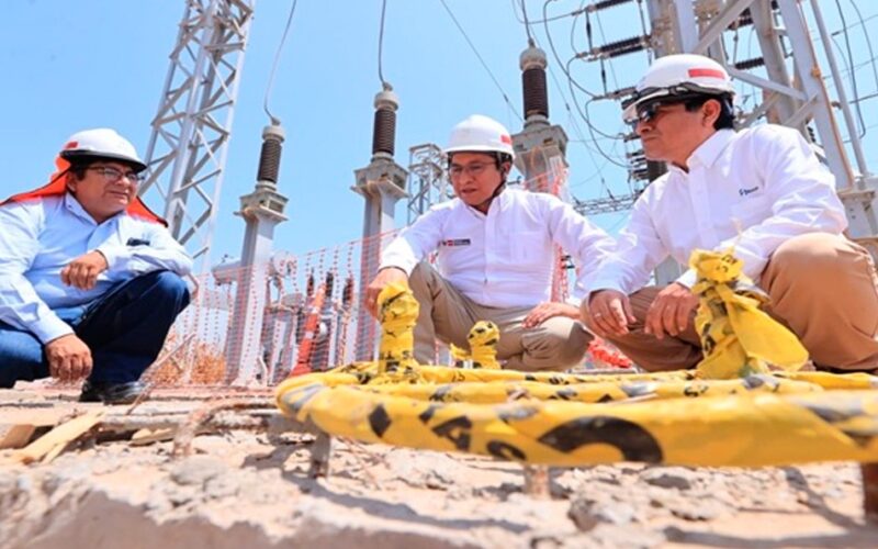 MINISTRO WALDIR AYASTA SUPERVISA AVANCE DE LA MODERNIZACIÓN DE LA SUBESTACIÓN DE TRANSMISIÓN CHICLAYO NORTE – RCR Peru