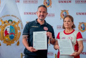 SAN MARCOS Y UNIVERSITARIO FIRMAN CONVENIO HISTÓRICO Y REAFIRMAN VÍNCULO CON EL ORIGEN DEL FÚTBOL PERUANO – RCR Peru