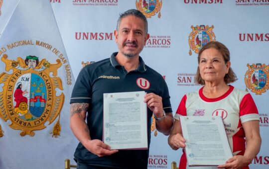 SAN MARCOS Y UNIVERSITARIO FIRMAN CONVENIO HISTÓRICO Y REAFIRMAN VÍNCULO CON EL ORIGEN DEL FÚTBOL PERUANO – RCR Peru