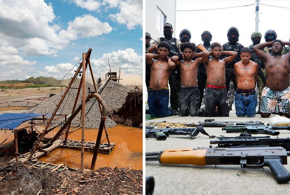 REVELAN INGRESO DE CLANES DE BANDAS CRIMINALES DE ECUADOR COMPROMETIDOS CON LA MINERÍA ILEGAL – RCR Peru