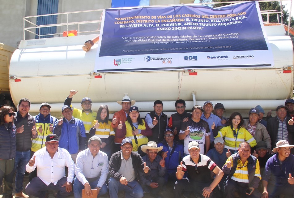 ALIANZA ENTRE COMUNIDAD, MUNICIPIO Y EMPRESA PRIVADA PERMITIRÁ MEJORAR 18 KM DE CARRETERAS – RCR Peru