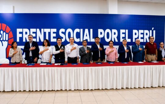 FRENTE SOCIAL DEL PERÚ LANZA «DIÁLOGOS POR EL PERÚ» PARA UNIFICAR DEMANDAS SOCIALES Y PRESENTARLAS ANTE PRÓXIMAS ELECCIONES – RCR Peru