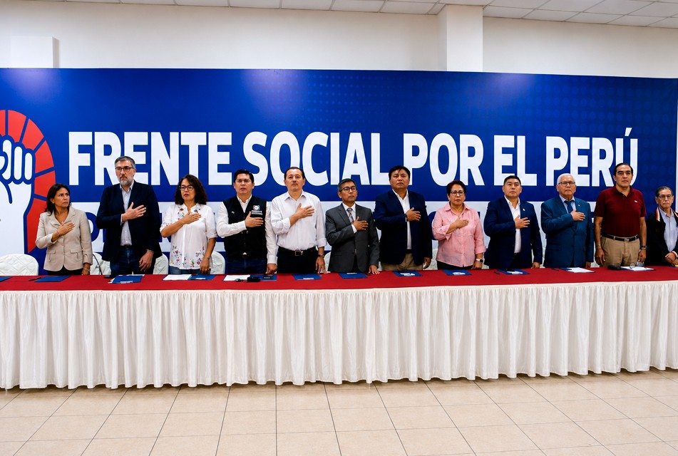 FRENTE SOCIAL DEL PERÚ LANZA «DIÁLOGOS POR EL PERÚ» PARA UNIFICAR DEMANDAS SOCIALES Y PRESENTARLAS ANTE PRÓXIMAS ELECCIONES – RCR Peru