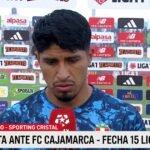 Luis Iberico explotó por derrota de Sporting Cristal en Cajamarca: “Estamos muy abajo, es un papelón el que estamos haciendo”