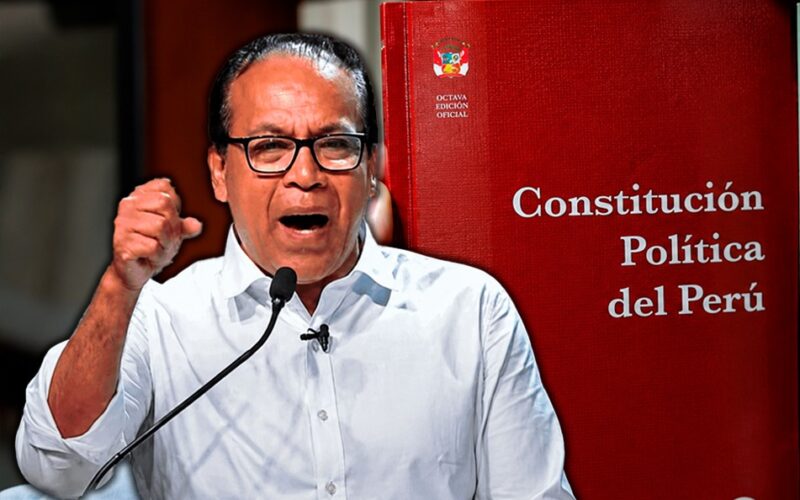 ROBERTO SÁNCHEZ QUIERE HUNDIR EN EL ABISMO AL PERÚ AL PLANTEAR CAMBIO DE CONSTITUCIÓN – RCR Peru