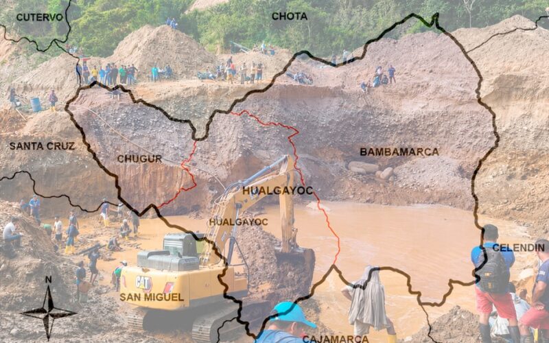 HUALGAYOC, CHUGUR Y EL TINGO SON LAS ZONAS MÁS AFECTADAS POR LA MINERÍA ILEGAL, ALERTA FRENTE DE DEFENSA – RCR Peru