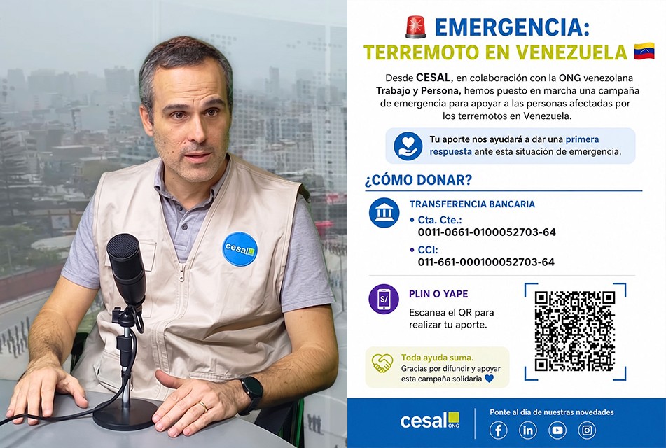 CESAL LANZA CAMPAÑA DE RECAUDACIÓN PARA ATENDER A MILES DE DAMNIFICADOS CON ROPA, MEDICINAS Y ALIMENTOS – RCR Peru