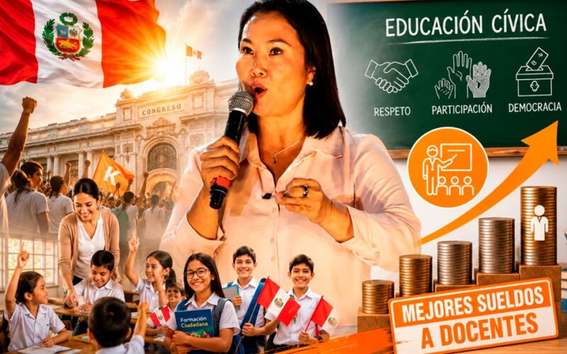 HAY PREDISPOSICIÓN DE PRESIDENTA ELECTA KEIKO FUJIMORI PARA ATENDER LAS DEMANDAS DEL MAGISTERIO Y MEJORAR LA EDUCACIÓN – RCR Peru