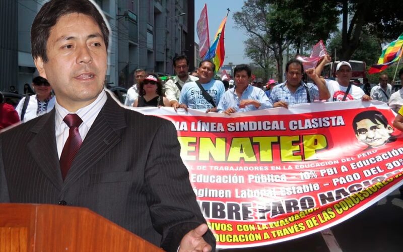 EXMINISTRO DE TRABAJO CRITICA PRESUNTA INTENCIÓN DE VOLVER A REGISTRAR A SEUDO SINDICATO DOCENTE FENATEP – RCR Peru